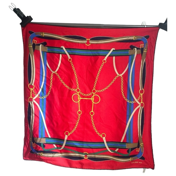 Celine Silk Scarf - Picture 12 of 12